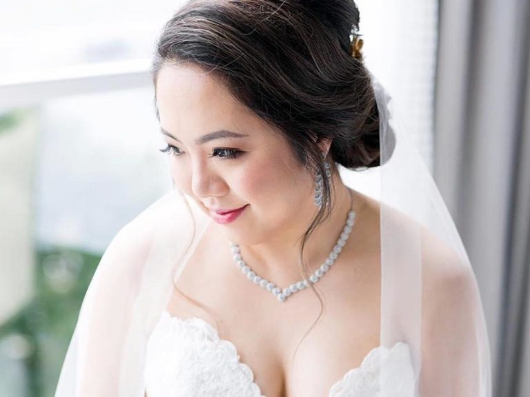 Asian bridal makeup: Med17 702 Royalty-fri arkivfotografier